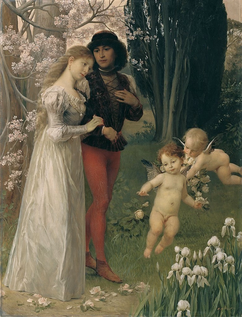 Francesca da Rimini e Paolo - Galleria austriaca Belvedere, Vienna